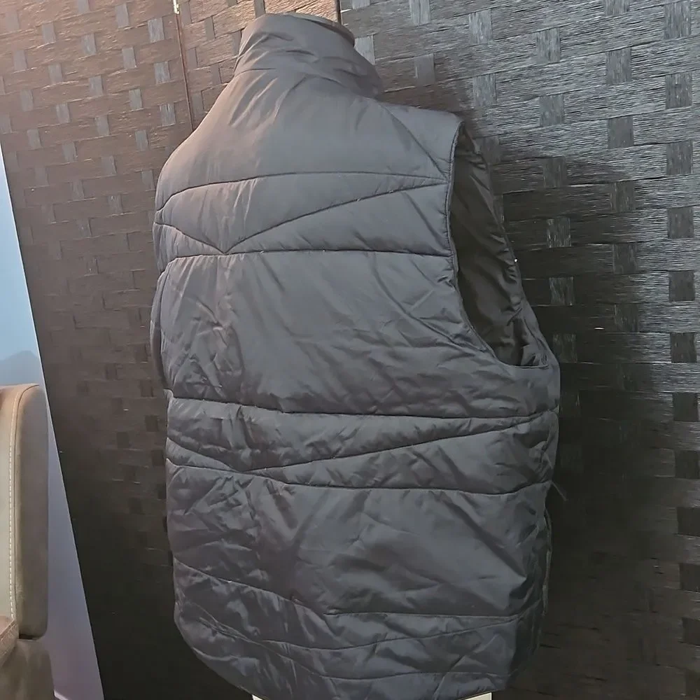 Todd Smith Men's Black Quilted Down Vest Size XXL